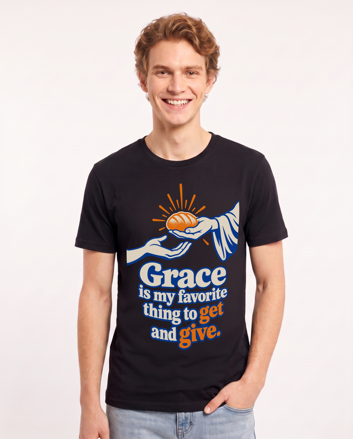 Christian Faith Black T-Shirt for Men – Everyday Expression Graphic Tee product image 3