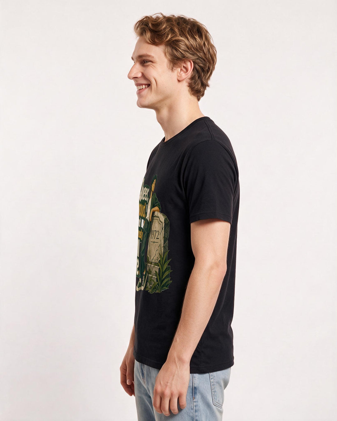 Pride Black T-Shirt for Men – Everyday Expression Graphic Tee product image 2