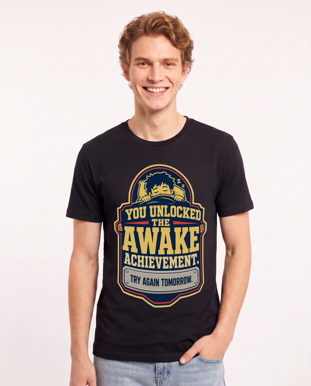 Gaming Black T-Shirt for Men – Game Night Graphic Tee product image 3