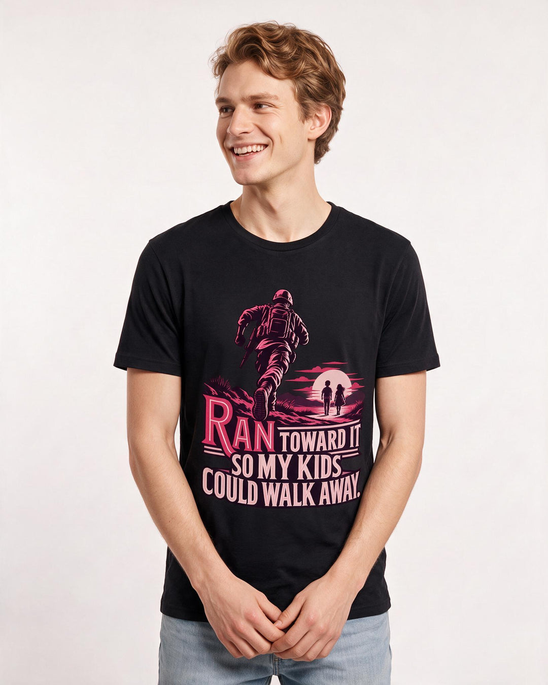 Veteran Black T-Shirt for Men – Everyday Expression Graphic Tee product image 1