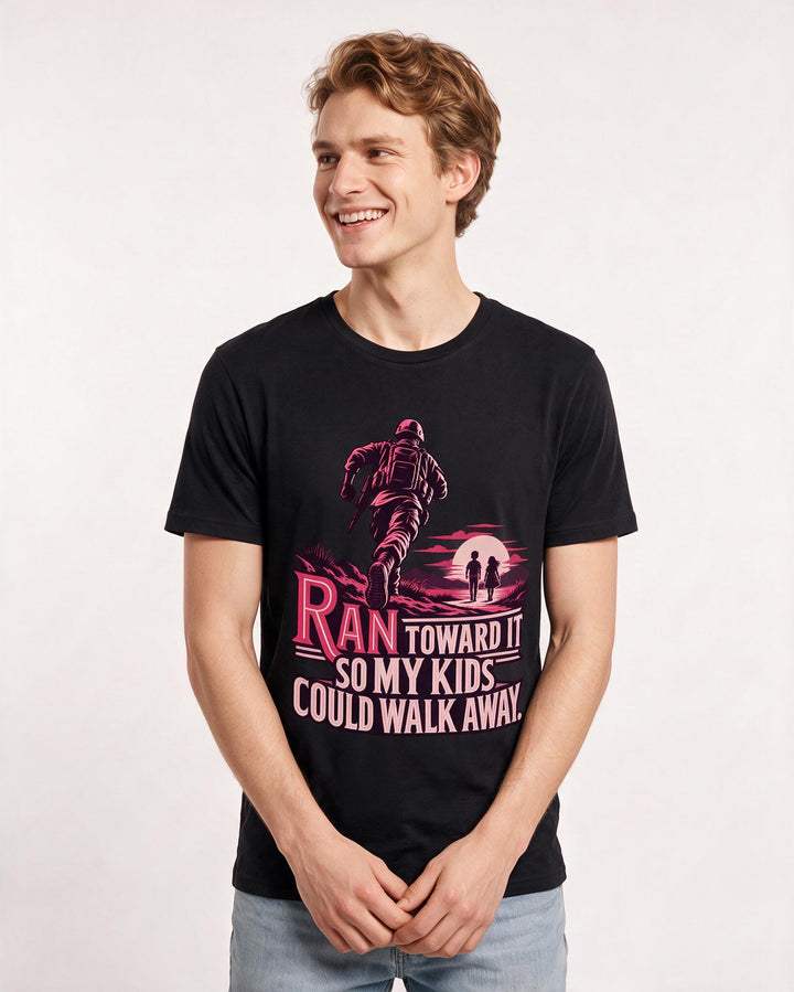 Veteran Black T-Shirt for Men – Everyday Expression Graphic Tee product image 1