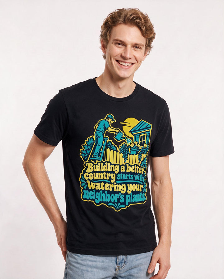Patriotic Black T-Shirt for Men – Everyday Expression Graphic Tee product image 1
