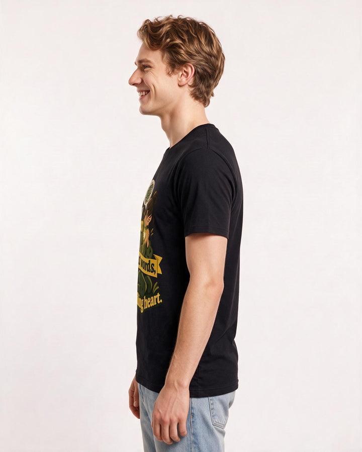 Christian Faith Black T-Shirt for Men – Everyday Expression Graphic Tee product image 2