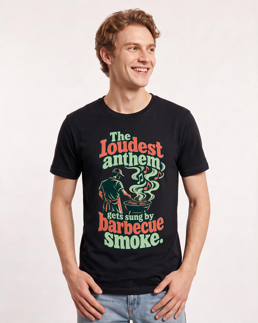 Patriotic Black T-Shirt for Men – Everyday Expression Graphic Tee product image 1