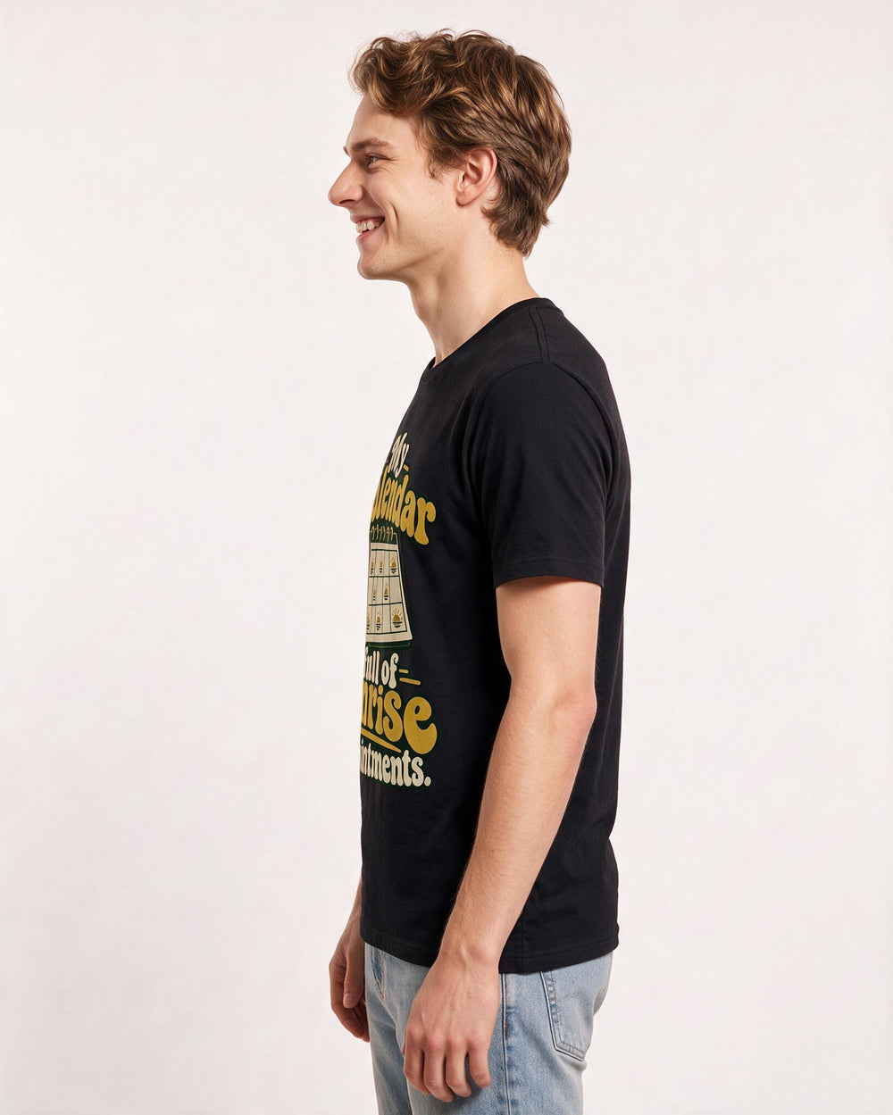 Hunting Black T-Shirt for Men – Everyday Expression Graphic Tee product image 2