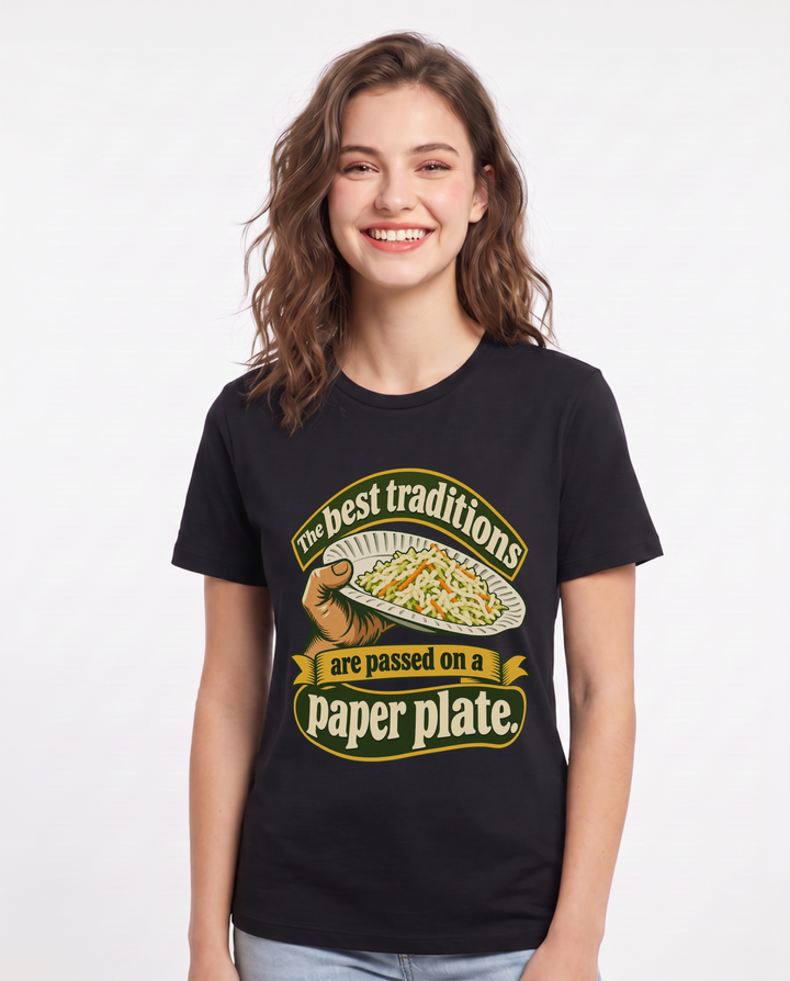 Patriotic Black T-Shirt for Women – Everyday Expression Graphic Tee product image 3