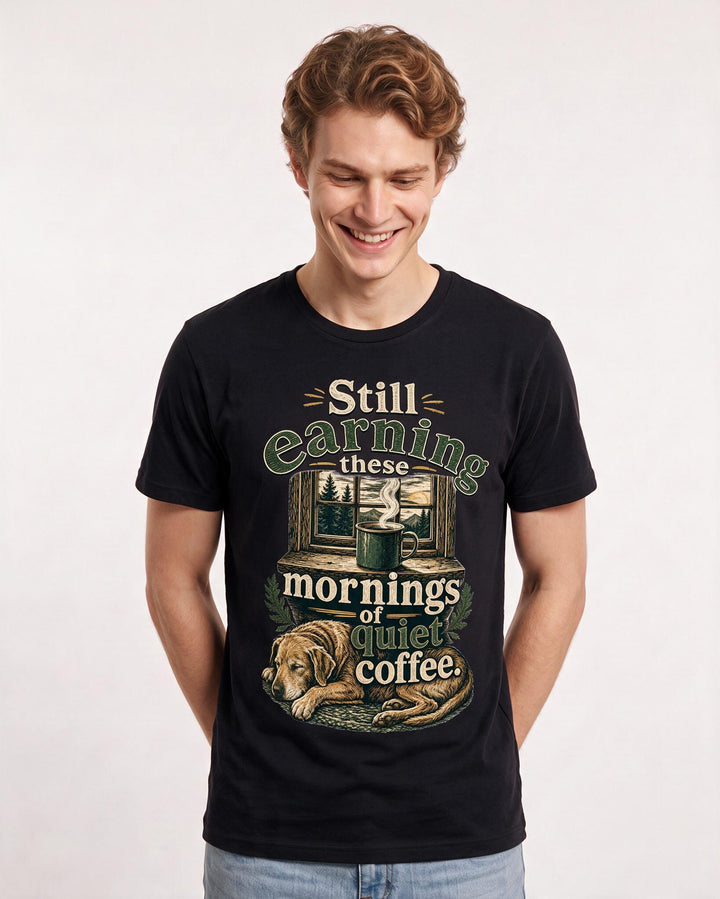 Veteran Black T-Shirt for Men – Everyday Expression Graphic Tee product image 3