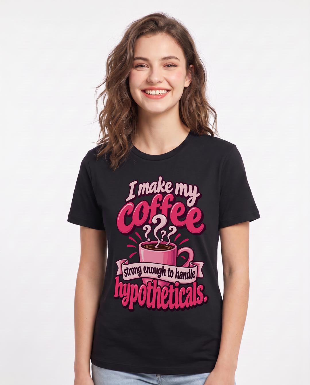 Teacher Black T-Shirt for Women – Everyday Expression Graphic Tee product image 3