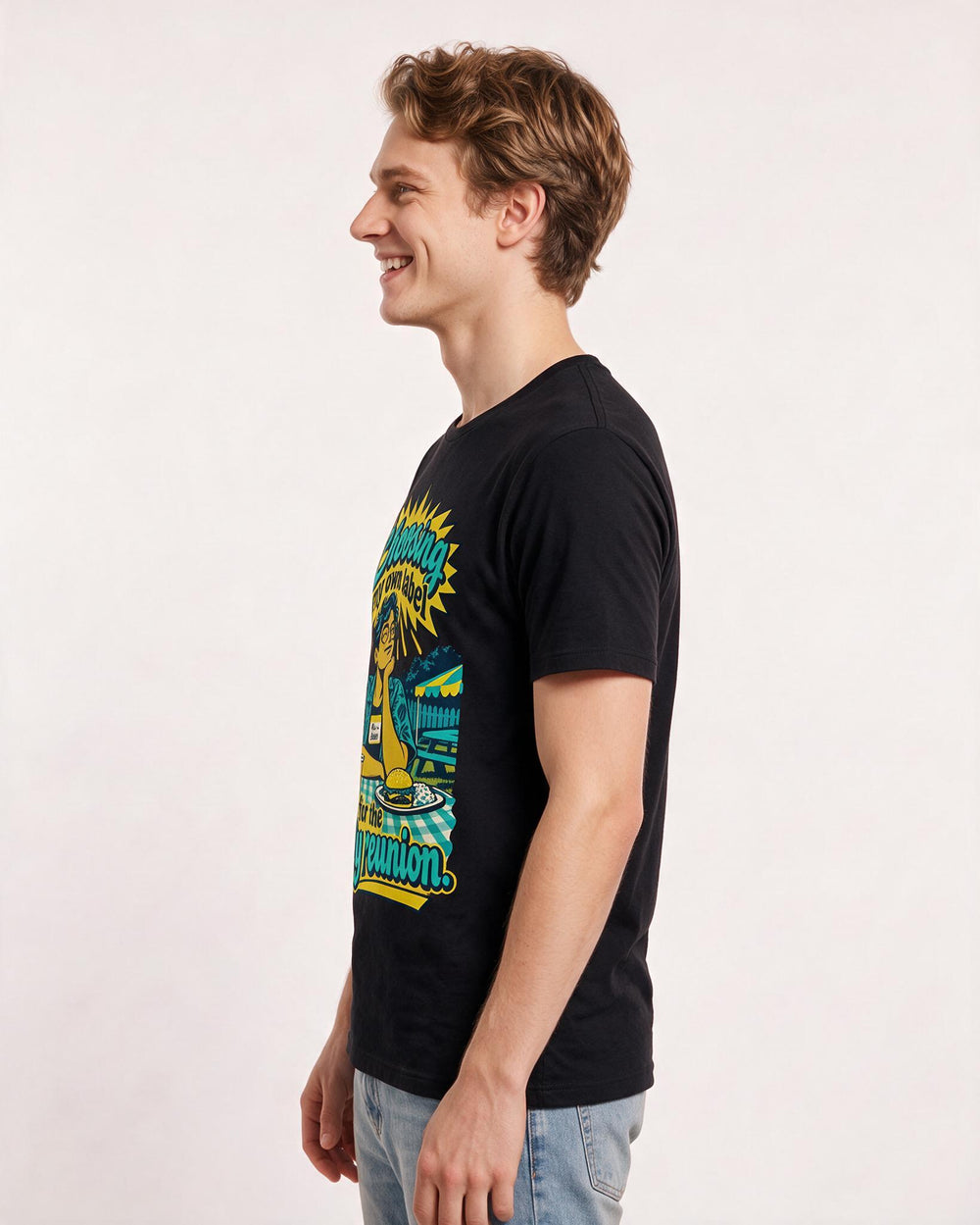 Pride Black T-Shirt for Men – Everyday Expression Graphic Tee product image 2
