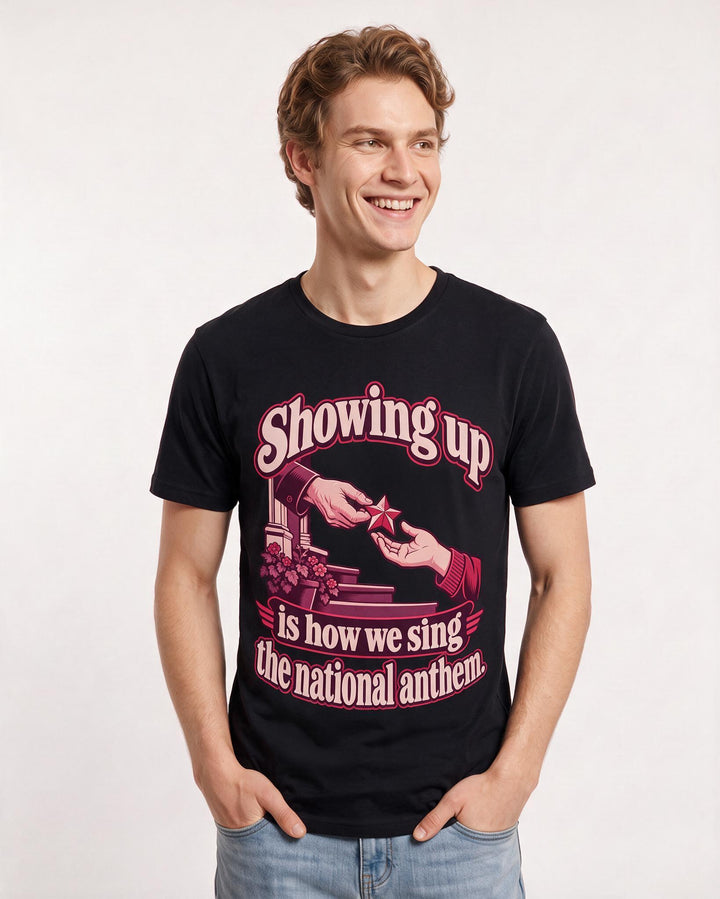 Patriotic Black T-Shirt for Men – Everyday Expression Graphic Tee product image 1
