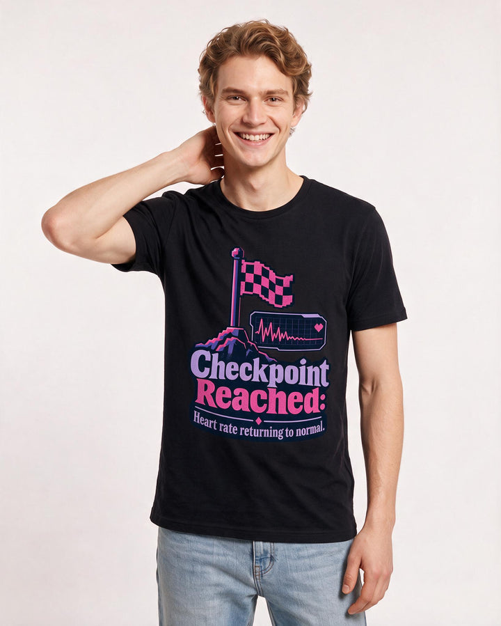 Gaming Black T-Shirt for Men – Game Night Graphic Tee product image 1