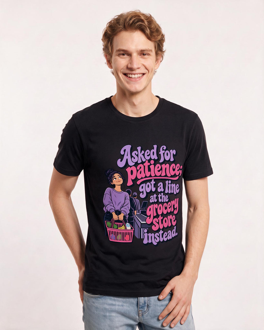 Christian Faith Black T-Shirt for Men – Everyday Expression Graphic Tee product image 1