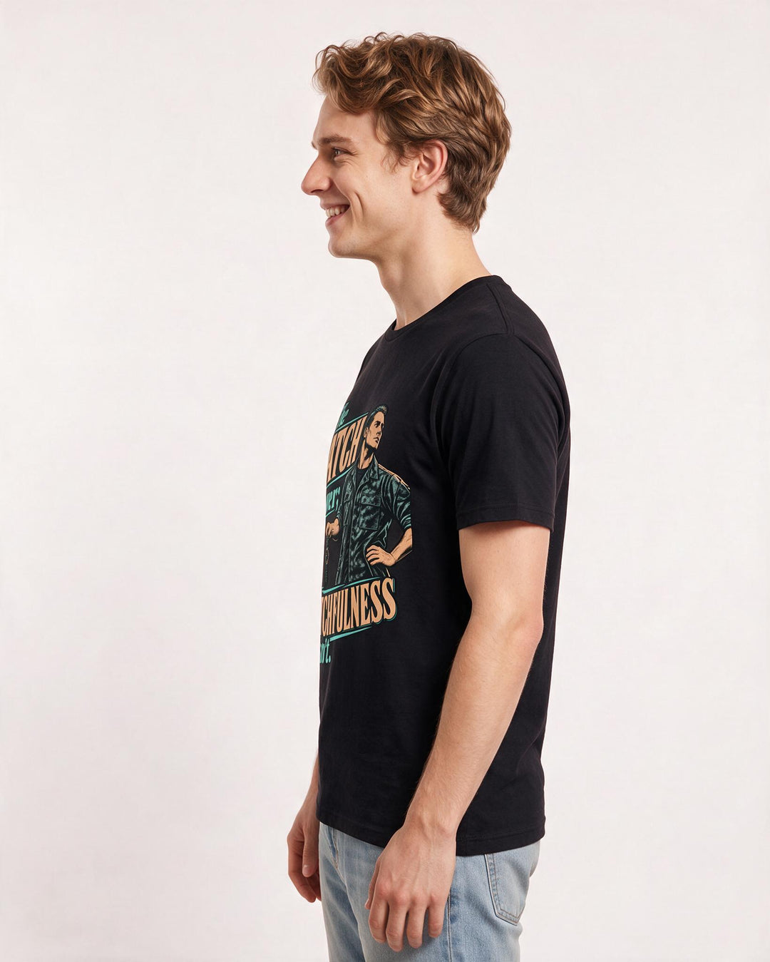 Veteran Black T-Shirt for Men – Everyday Expression Graphic Tee product image 2