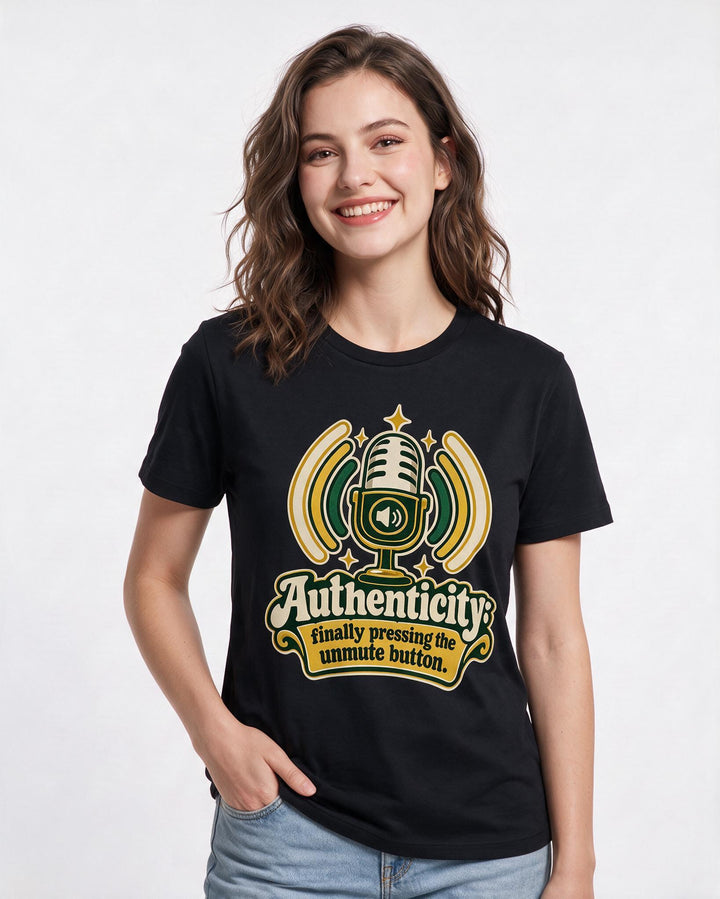 Pride Black T-Shirt for Women – Everyday Expression Graphic Tee product image 1