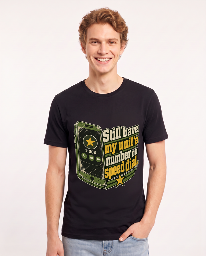 Veteran Black T-Shirt for Men – Everyday Expression Graphic Tee product image 3