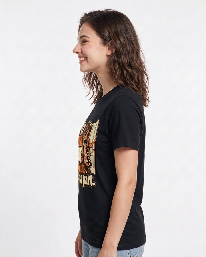Pride Black T-Shirt for Women – Everyday Expression Graphic Tee product image 2