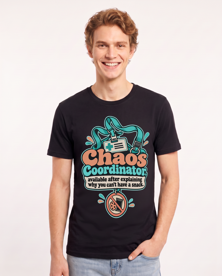 Nurse Black T-Shirt for Men – Nursing Life Graphic Tee product image 3