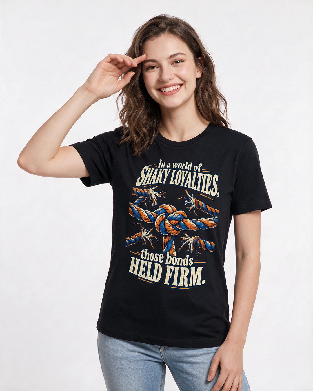 Veteran Black T-Shirt for Women – Everyday Expression Graphic Tee product image 1