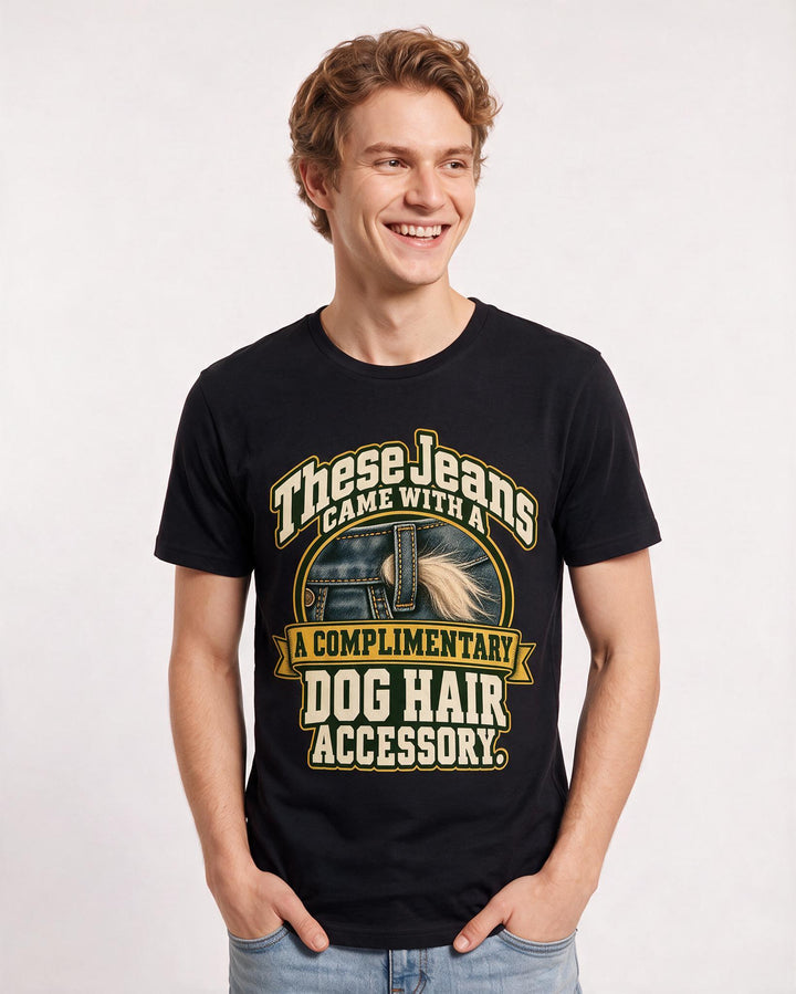 Cat Lover Black T-Shirt for Men – Everyday Expression Graphic Tee product image 1