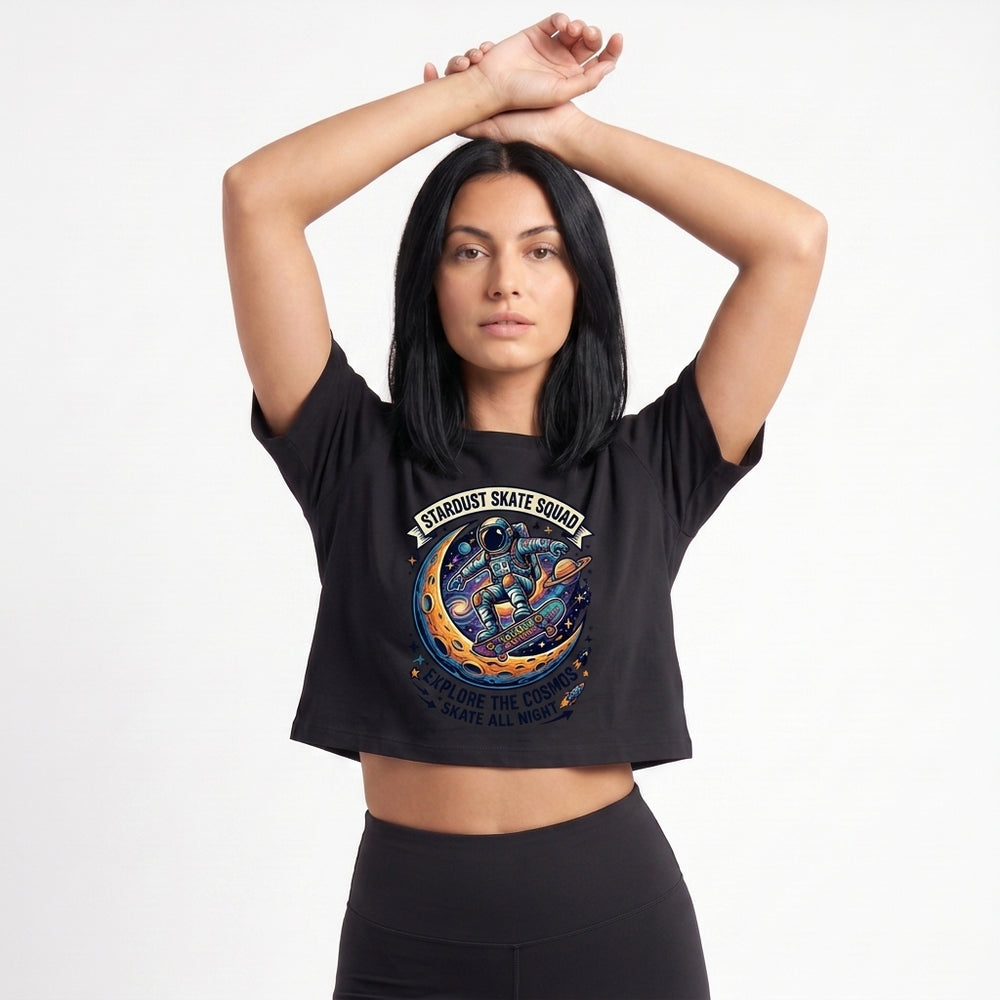 POD POD Design Tee Crop Top mockup 2
