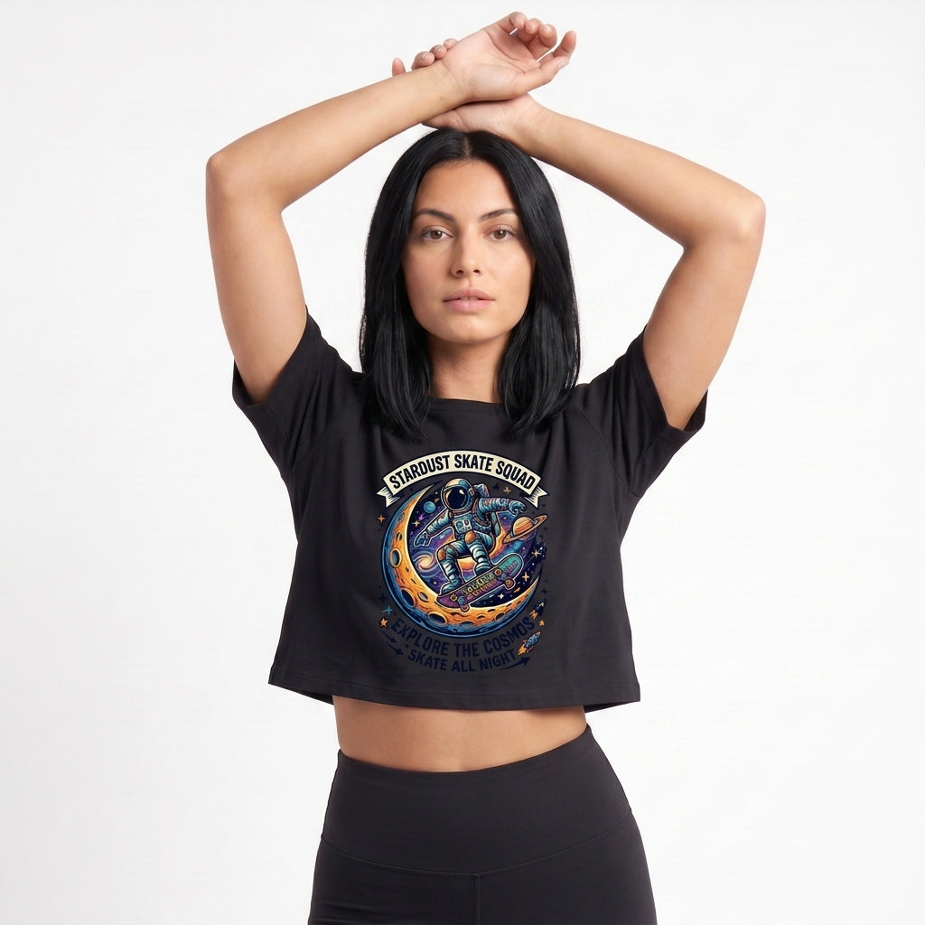 POD POD Design Tee Crop Top mockup 2