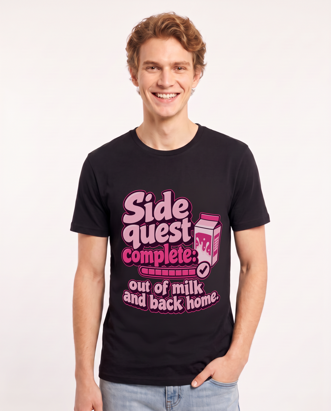 Gaming Black T-Shirt for Men – Game Night Graphic Tee product image 3