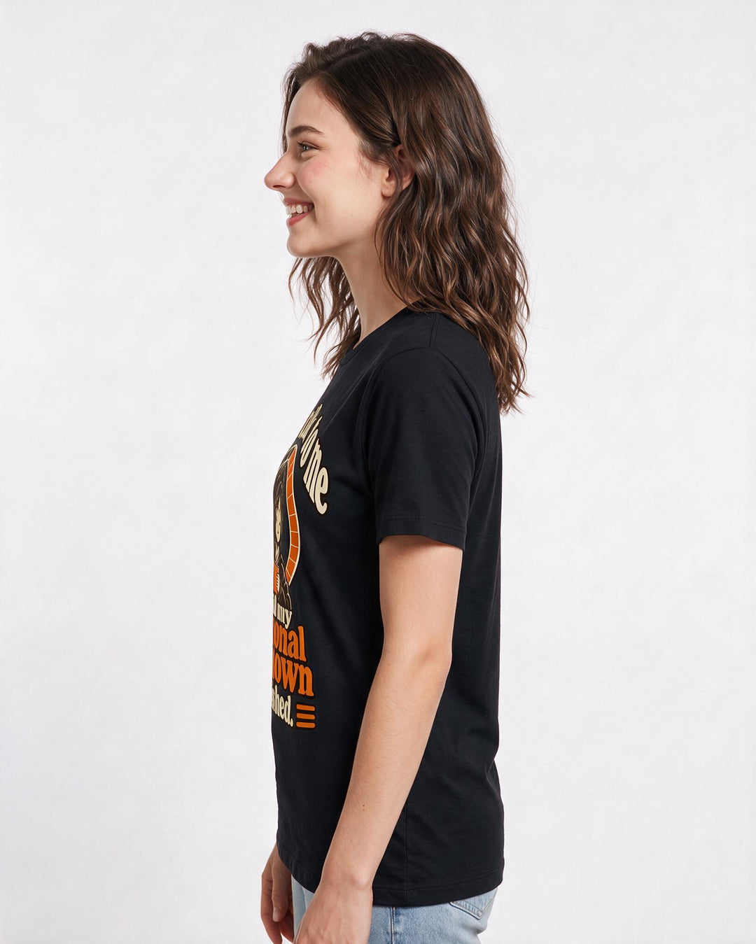 Gaming Black T-Shirt for Women – Game Night Graphic Tee product image 2