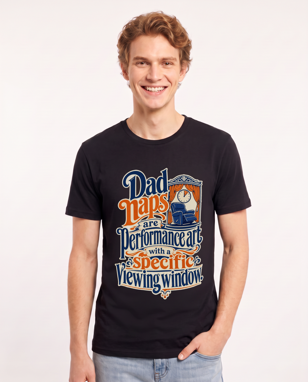 Dad Black T-Shirt for Men – Everyday Expression Graphic Tee product image 3