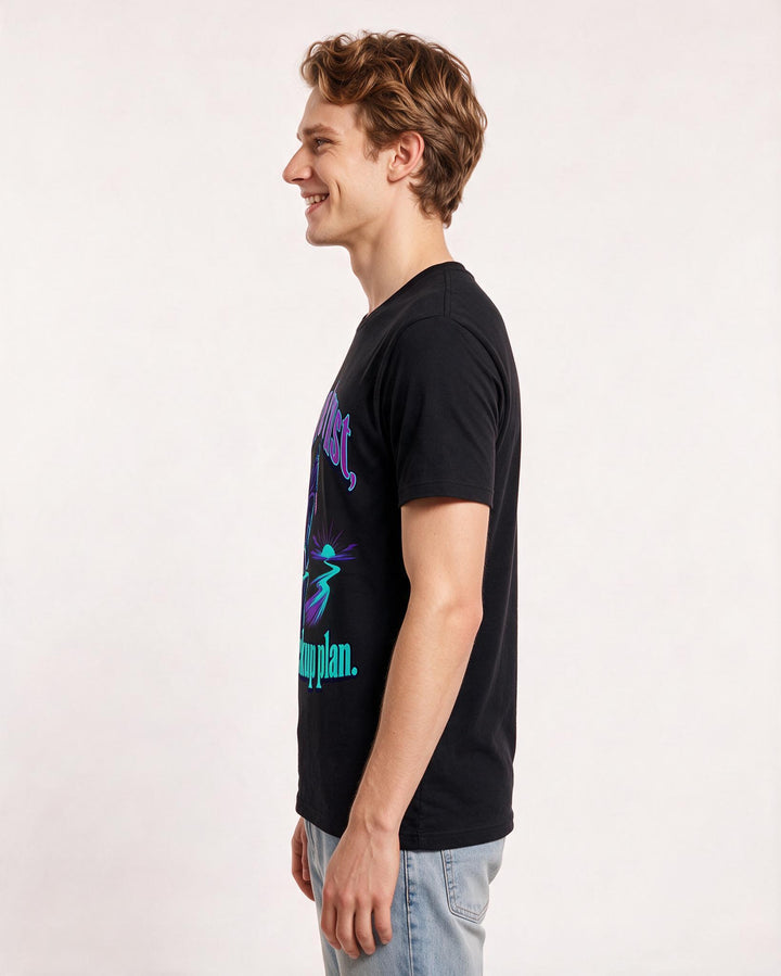 Christian Faith Black T-Shirt for Men – Everyday Expression Graphic Tee product image 2