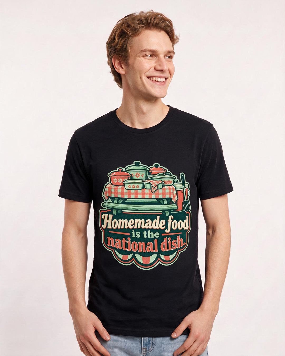 Patriotic Black T-Shirt for Men – Everyday Expression Graphic Tee product image 1