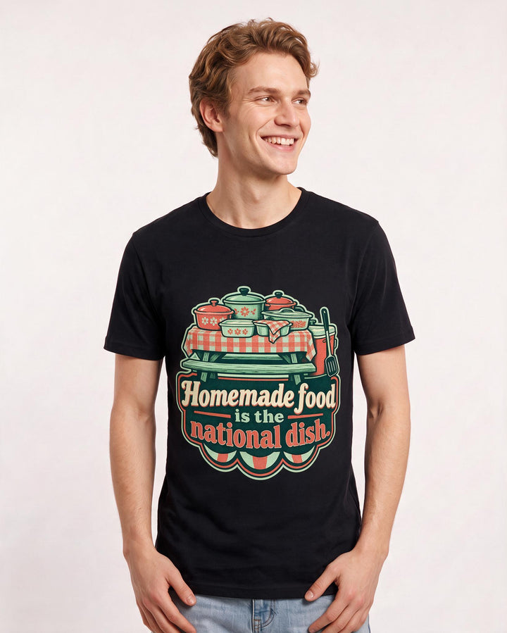 Patriotic Black T-Shirt for Men – Everyday Expression Graphic Tee product image 1