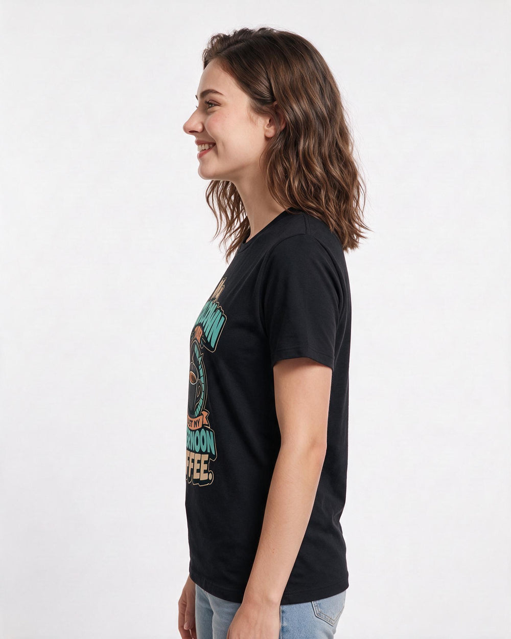 Gaming Black T-Shirt for Women – Game Night Graphic Tee product image 2