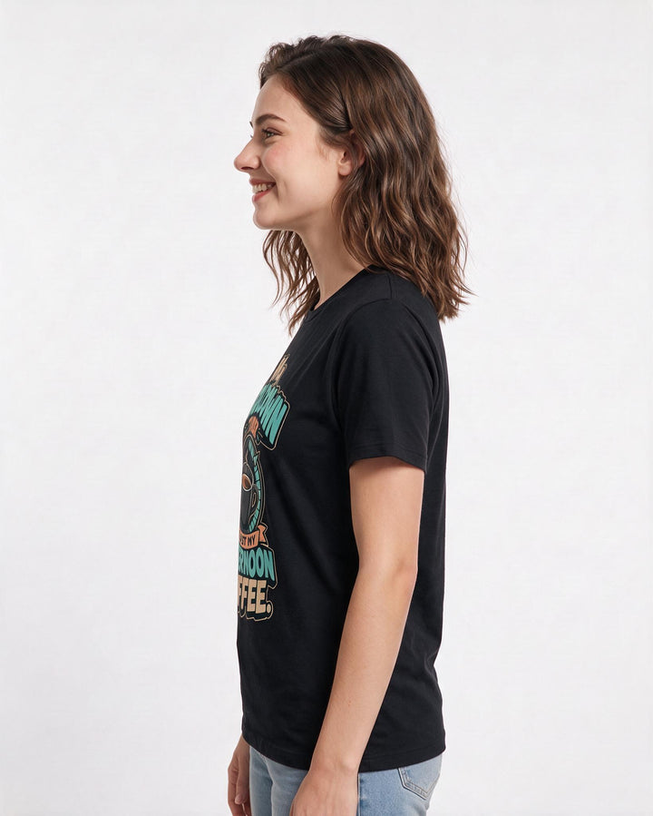 Gaming Black T-Shirt for Women – Game Night Graphic Tee product image 2