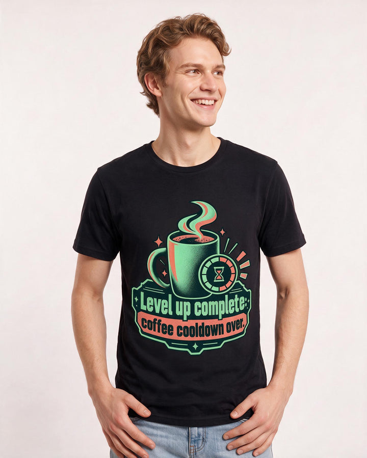 Gaming Black T-Shirt for Men – Game Night Graphic Tee product image 1