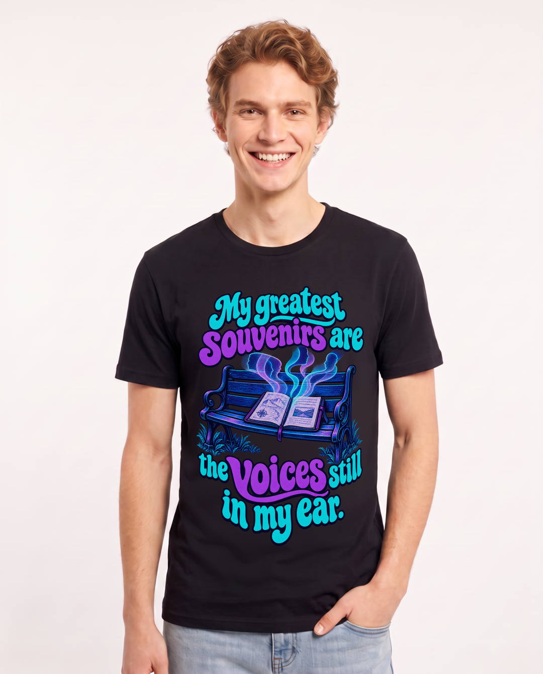 Veteran Black T-Shirt for Men – Everyday Expression Graphic Tee product image 3