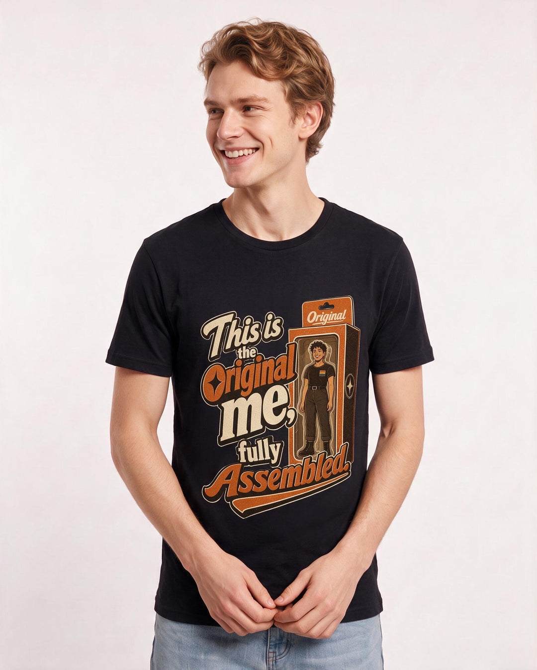 Pride Black T-Shirt for Men – Everyday Expression Graphic Tee product image 1