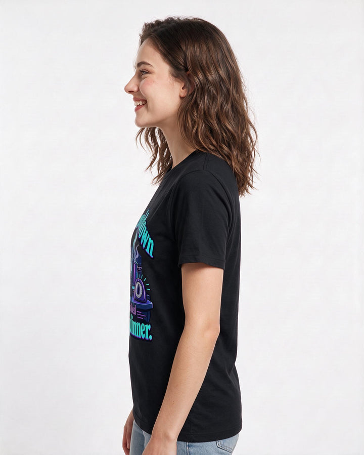 Gaming Black T-Shirt for Women – Game Night Graphic Tee product image 2