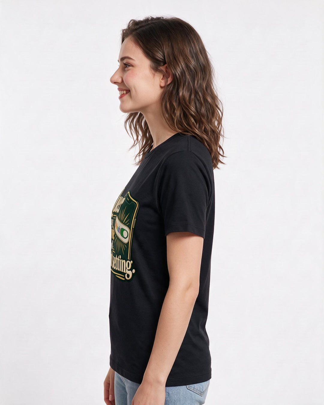 Pride Black T-Shirt for Women – Everyday Expression Graphic Tee product image 2