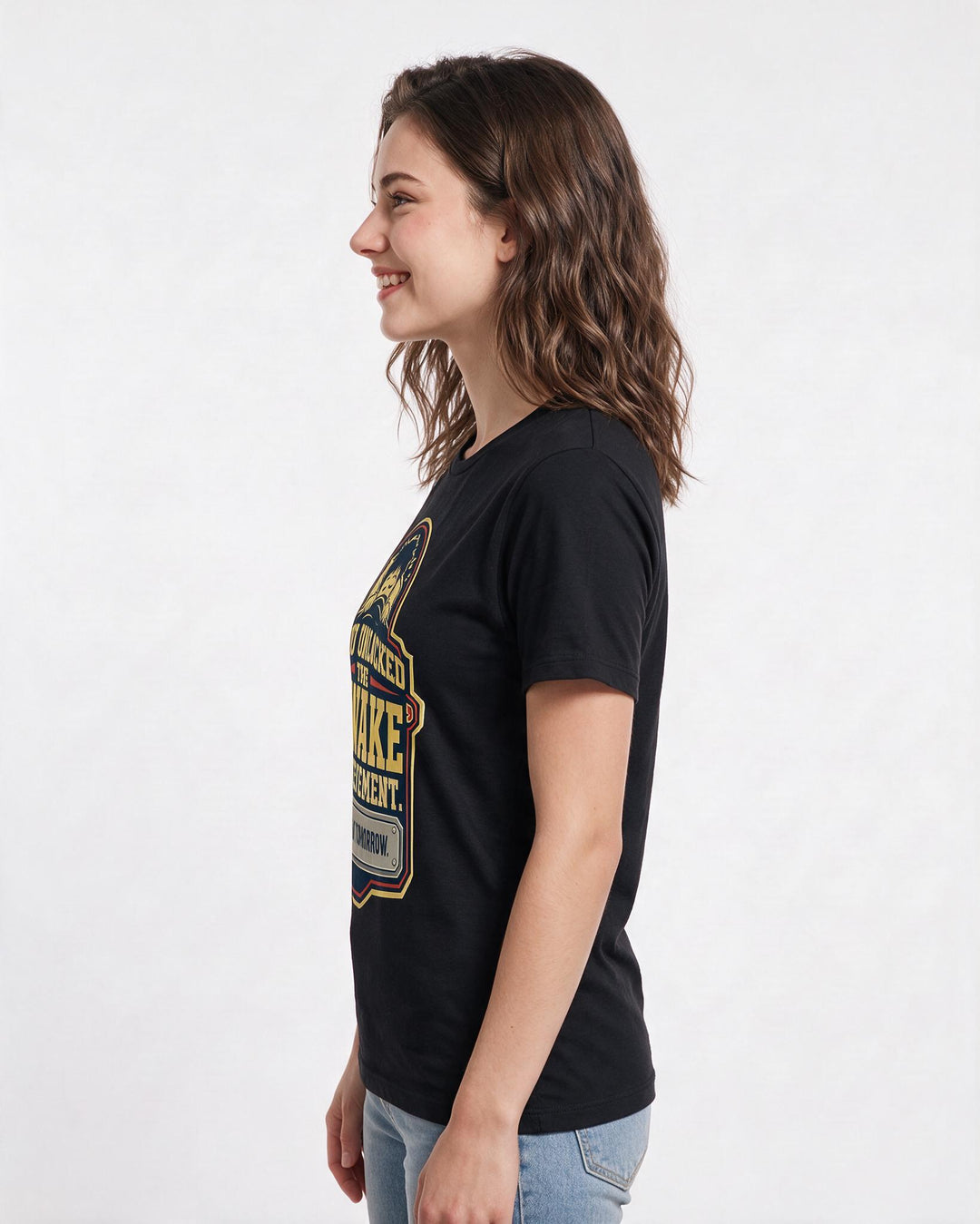 Gaming Black T-Shirt for Women – Game Night Graphic Tee product image 2