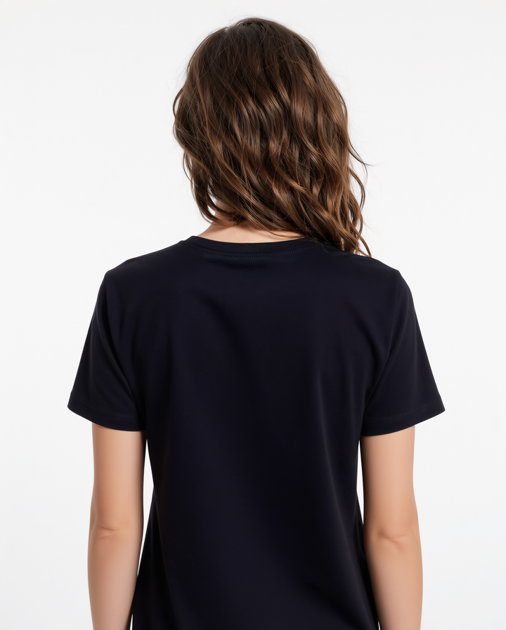 I turn chaos into curiosity. - Women's Black T-Shirt product image 4