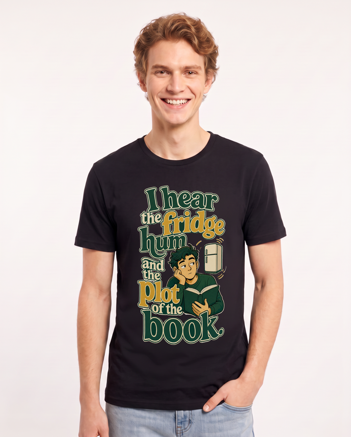 Neurodiversity Black T-Shirt for Men – Everyday Expression Graphic Tee product image 1