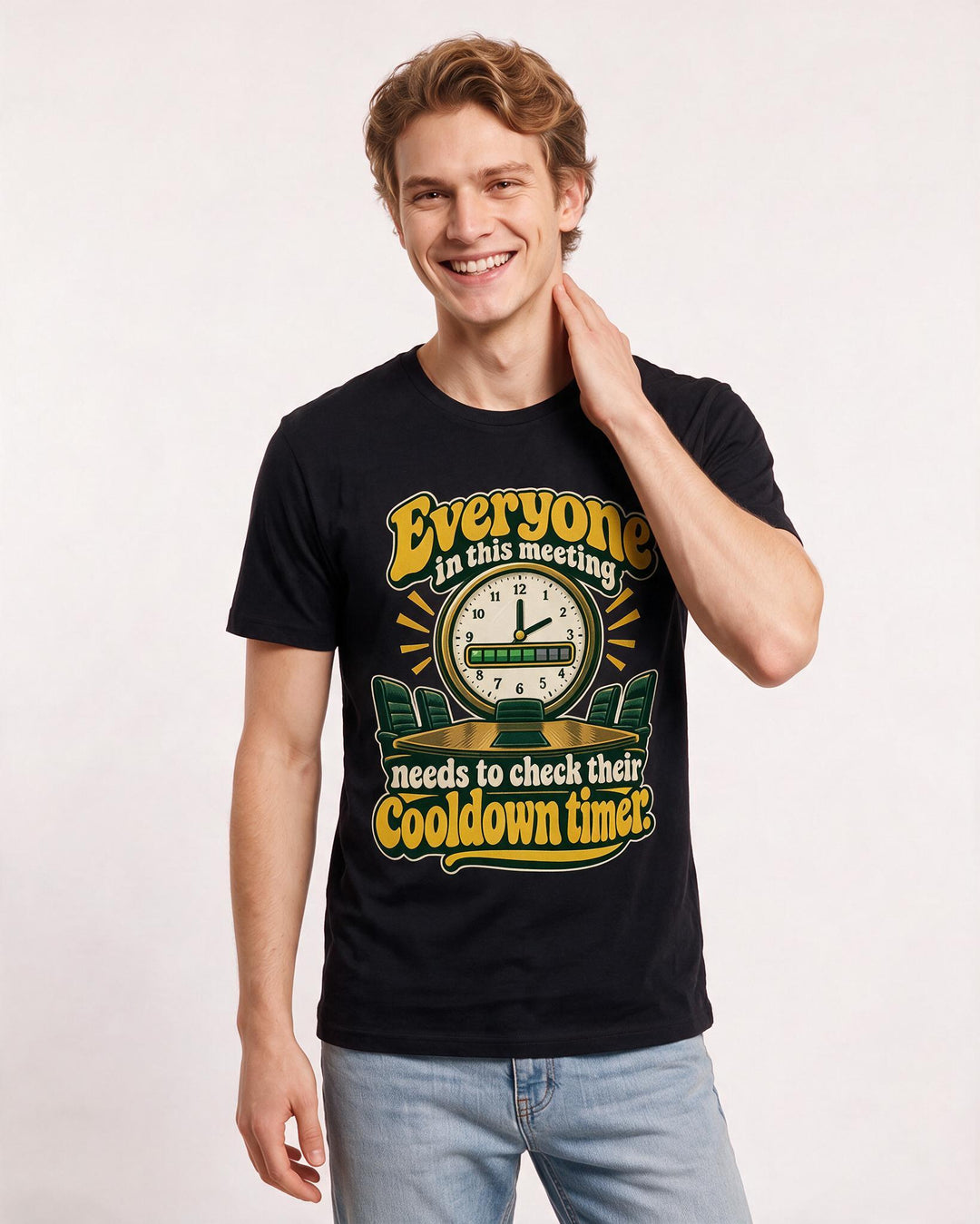 Gaming Black T-Shirt for Men – Game Night Graphic Tee product image 1