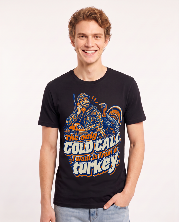 Hunting Black T-Shirt for Men – Everyday Expression Graphic Tee product image 3