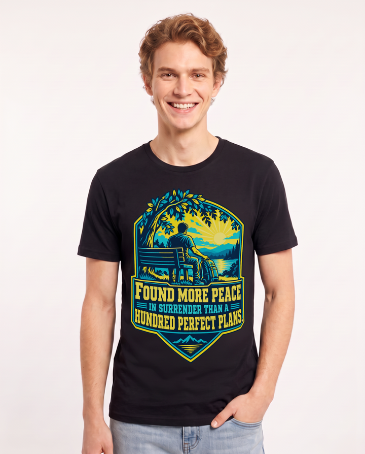 Christian Faith Black T-Shirt for Men – Everyday Expression Graphic Tee product image 3