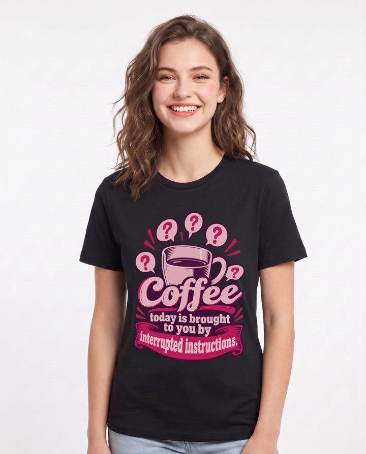 Teacher Black T-Shirt for Women – Everyday Expression Graphic Tee product image 3