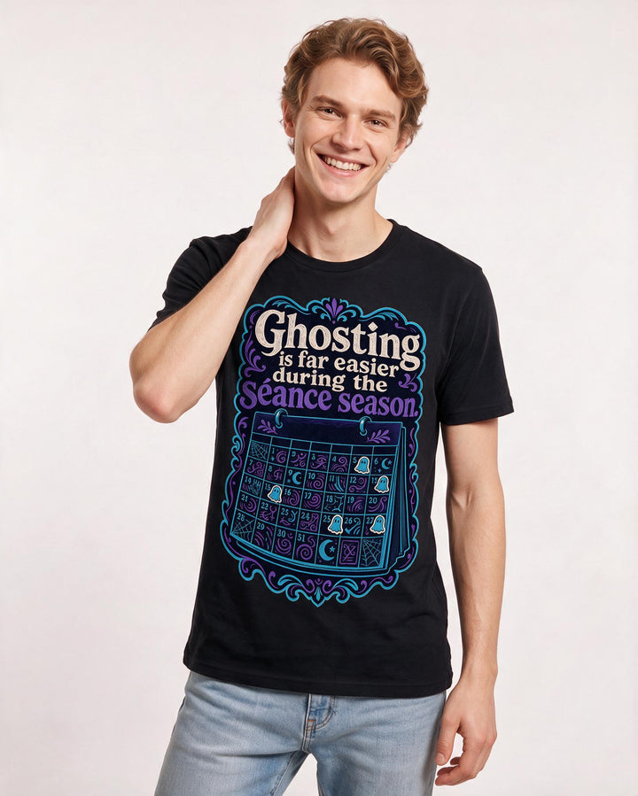 Halloween Black T-Shirt for Men – Halloween Theme Graphic Tee product image 1