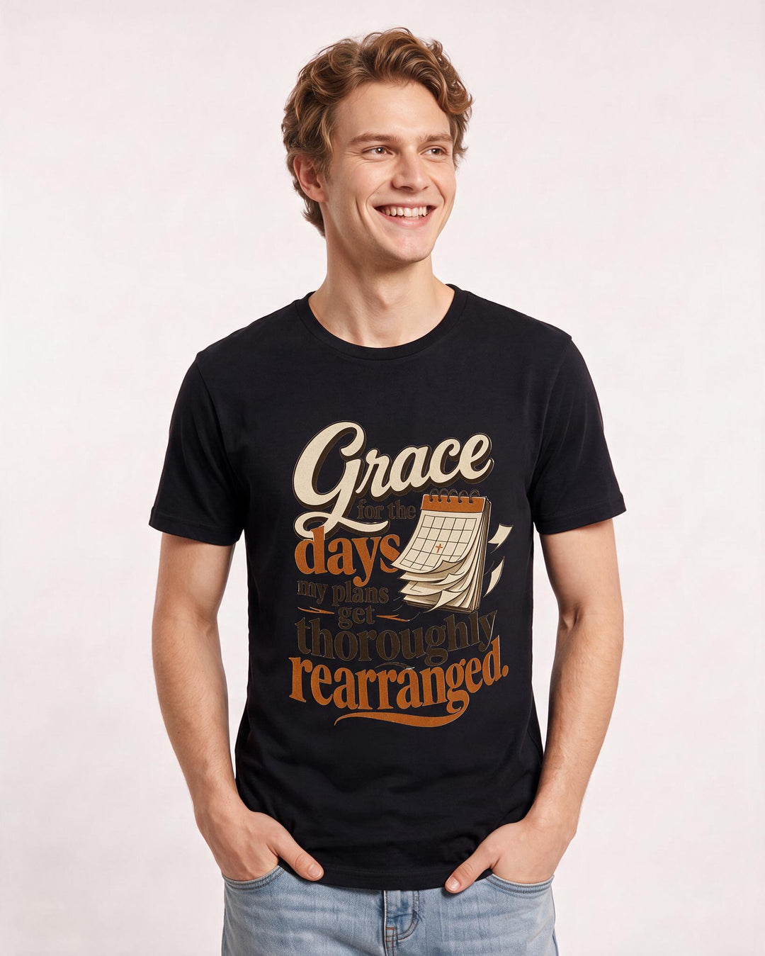 Christian Faith Black T-Shirt for Men – Everyday Expression Graphic Tee product image 1