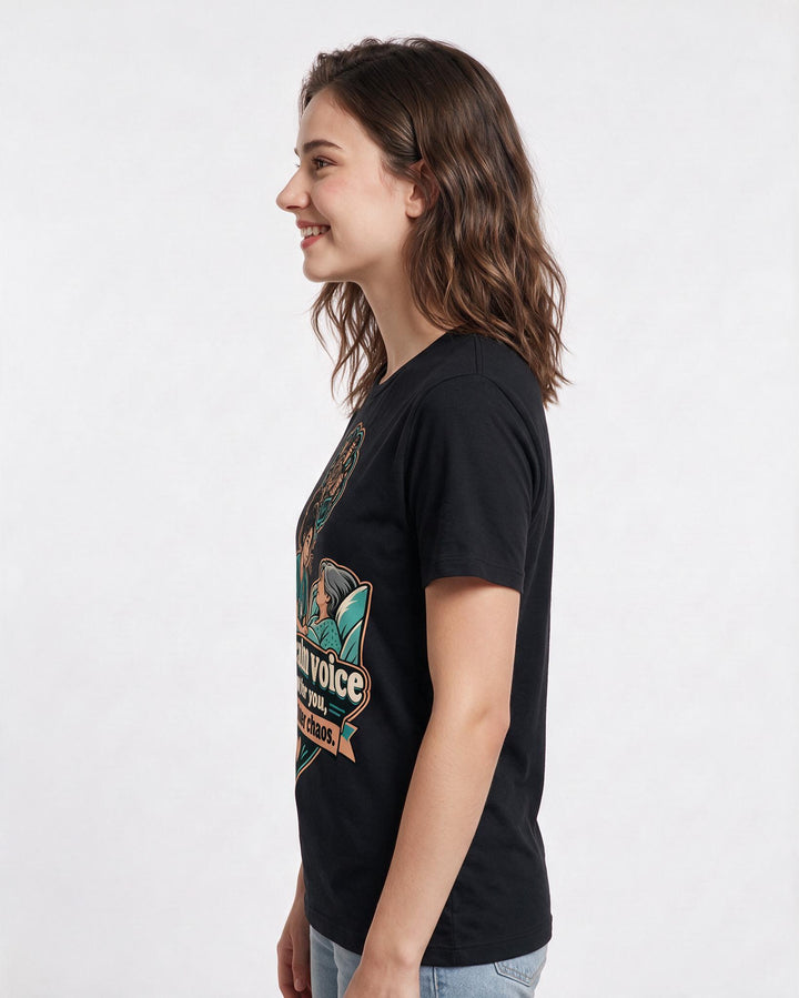 Nurse Black T-Shirt for Women – Nursing Life Graphic Tee product image 2