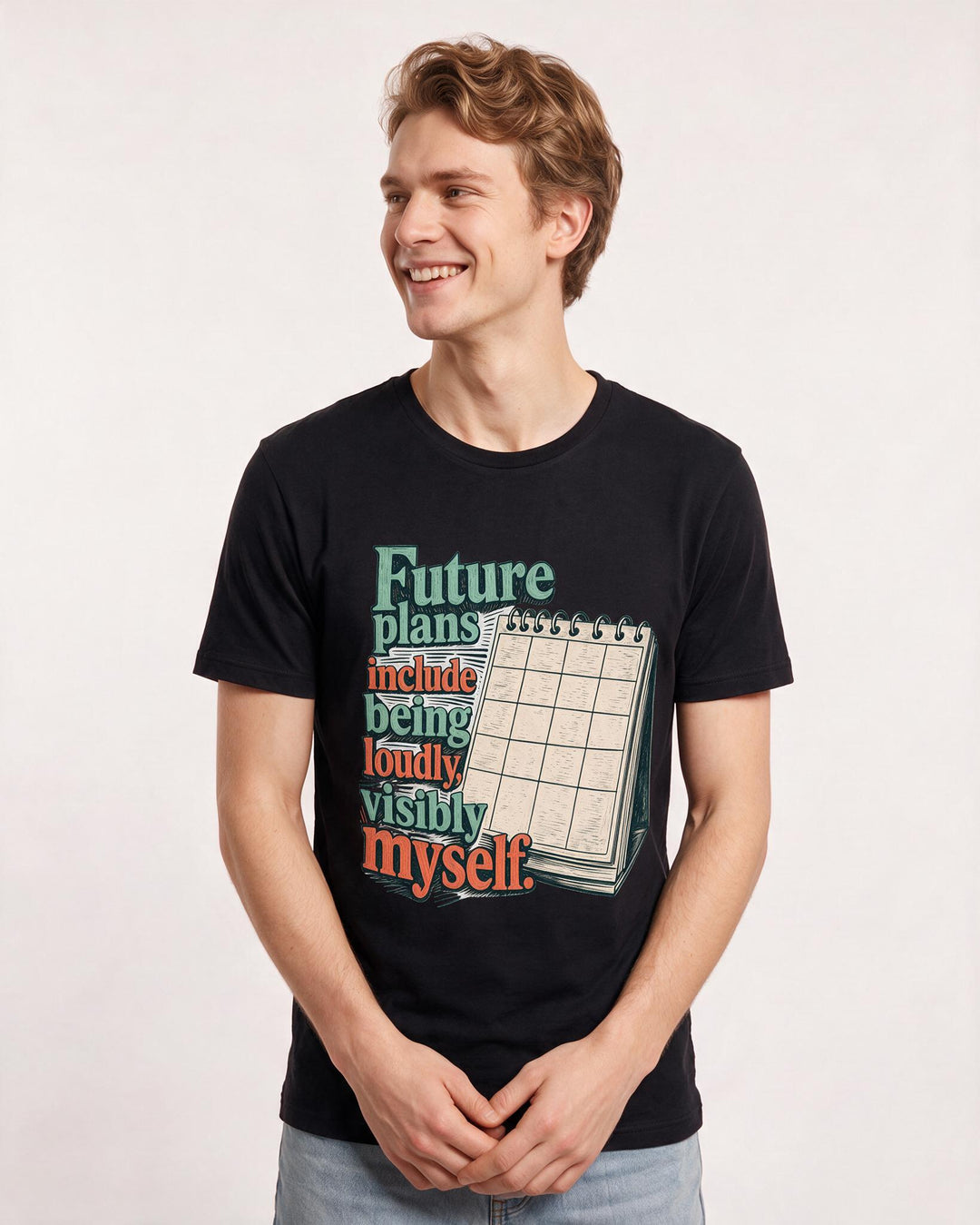 Pride Black T-Shirt for Men – Everyday Expression Graphic Tee product image 1
