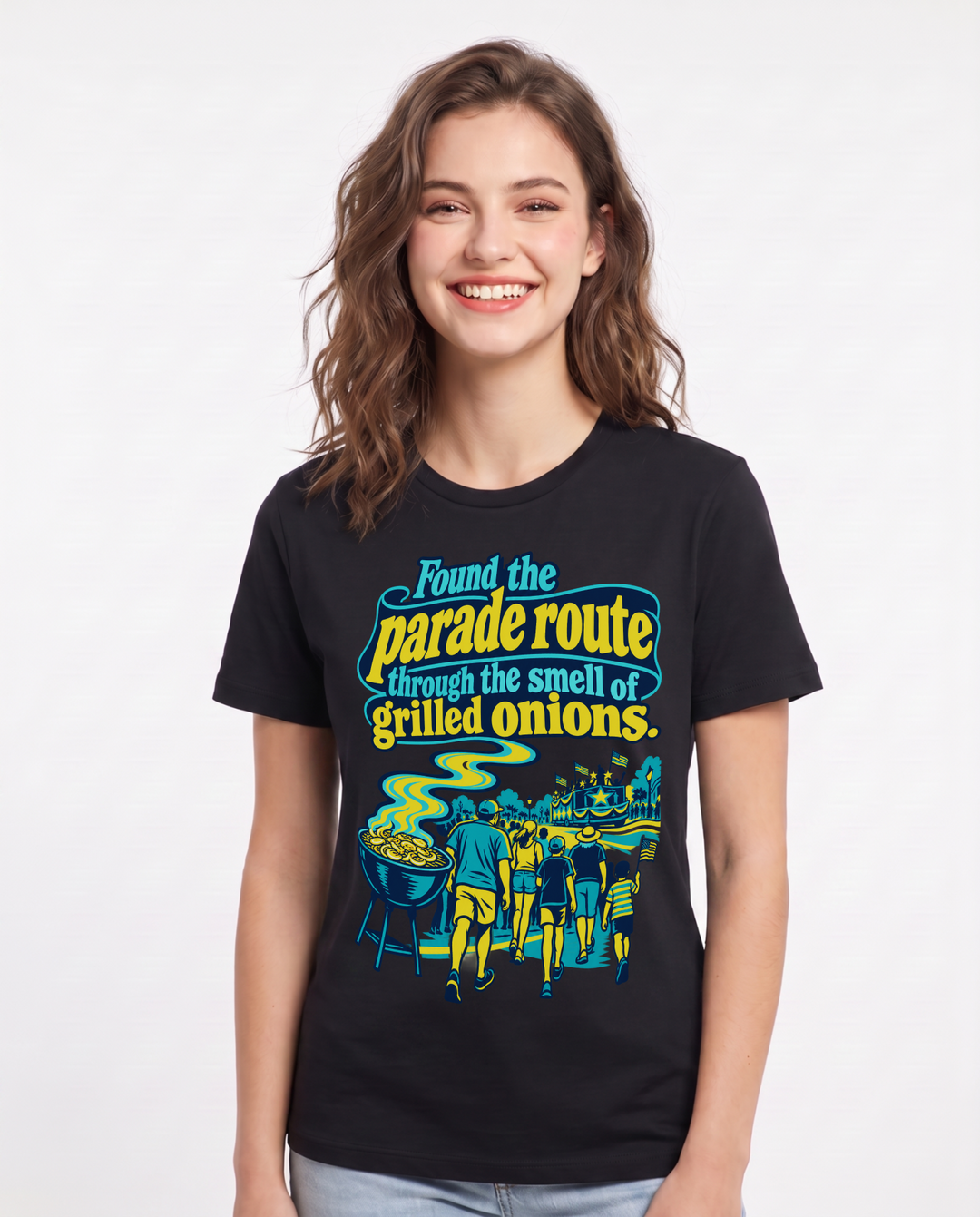 Patriotic Black T-Shirt for Women – Everyday Expression Graphic Tee product image 3